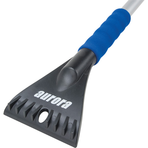 Brosse &agrave; neige t&eacute;lescopique, T&eacute;lescopique, lame Polypropyl&egrave;ne, 32-1/2" Longueur, Bleu Quali-T-Solutions