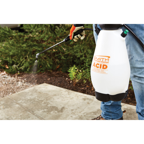 Industrial & Contractor Series Acid Compression Sprayer, 2 gal. (9 L), Polyethylene, 21" Wand Quali-T-Solutions