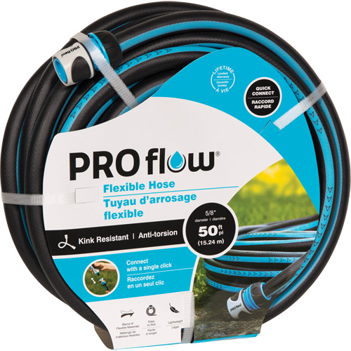 Flexible Hose, Plastic, 5/8" dia. x 100' Quali-T-Solutions