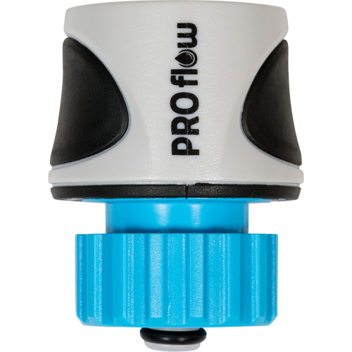 Raccord femelle pour boyau avec dispositif Waterstop Pro Flow Quali-T-Solutions