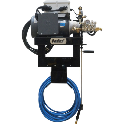 230V Wall Mounted Hot & Cold Water Pressure Washer, Electric, 1900 PSI, 4 GPM Quali-T-Solutions