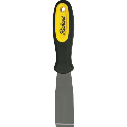 COUTEAU RIGIDE,MASTIC,ACIER CARB/ERGO-GRIP,1 1/4, 1-1/4", Lame en Acier au carbone Quali-T-Solutions