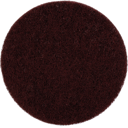 Disque de nettoyage et de finition Production Hookit Scotch-Brite, 6" dia., Grain Tr&egrave;s fin, Oxyde d'aluminium Quali-T-Solutions