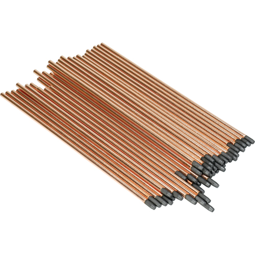 &eacute;lectrodes de gougeage air-arc au carbone, 5/32" dia Quali-T-Solutions