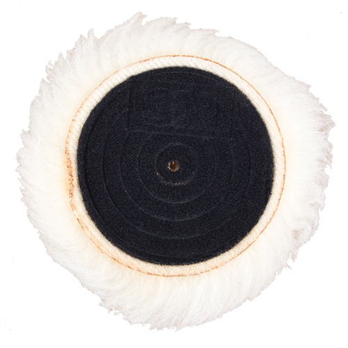 3" x 15/16" Finesse-it Knit Buffing Pad, 3" Dia., Wool Blend Quali-T-Solutions