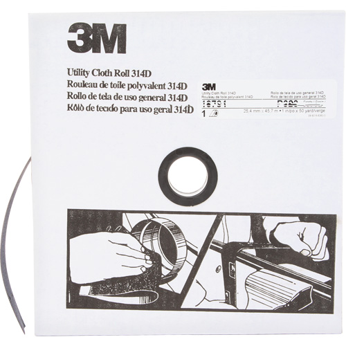 Rouleau de chiffon utilitaire 314D de 3M Quali-T-Solutions