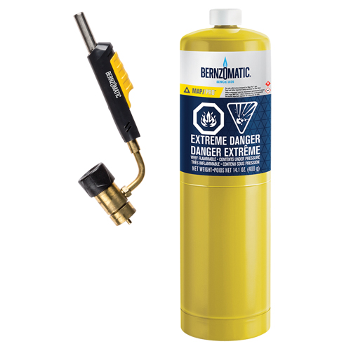 Bernzomatic Trigger-Start Swivel Head Torch Kit, Propane Quali-T-Solutions