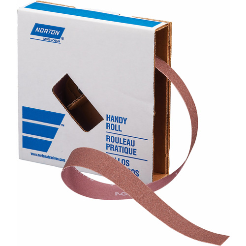 Rouleau de toile abrasive Metalite K225, Oxyde d'aluminium, 1" la x 30' lo, Grain P320-J Quali-T-Solutions