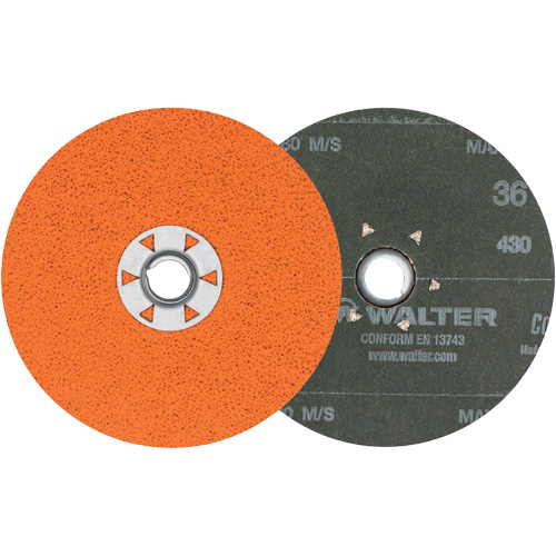 Disque de sablage Coolcut XX, 5" dia., Grain 36, C&eacute;ramique Quali-T-Solutions