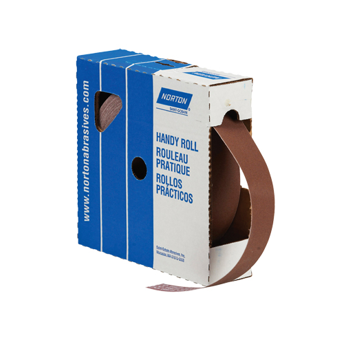 Sanding Handy Roll, Aluminum Oxide, 3" W x 150' L, P80 Grit Quali-T-Solutions