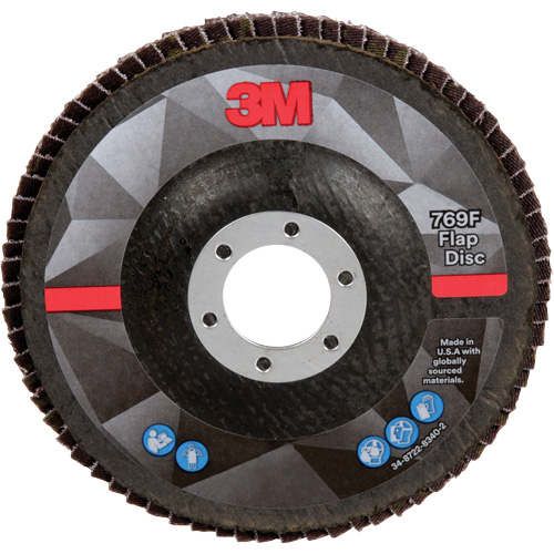 769F Quick Change Flap Disc, 5" x 7/8", Type 27, 40+ Grit, Ceramic Quali-T-Solutions