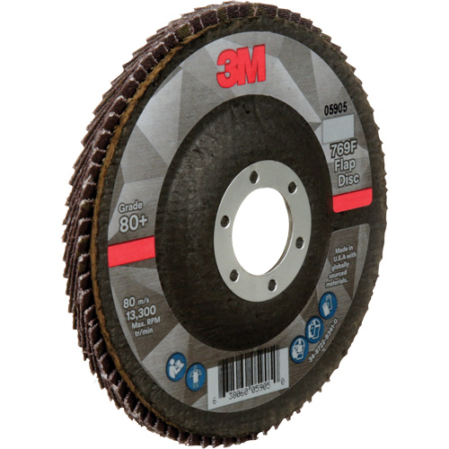 769F Quick Change Flap Disc, 4-1/2" x 7/8", Type 27, 80+ Grit, Ceramic Quali-T-Solutions
