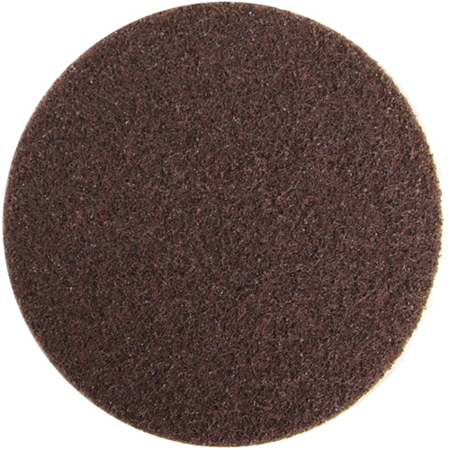 Disque non tiss&eacute; autoagrippant, 2" dia., Grain Cors&eacute;, Oxyde d'aluminium Quali-T-Solutions