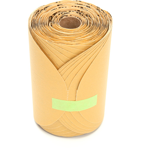 Stikit Gold Paper 216U Disc Roll, Aluminum Oxide, 6" W x 87' L, P220 Grit Quali-T-Solutions