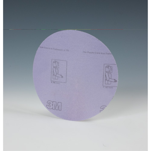 Disque avec pellicule de support 360L Hookit, 5" dia., Grain P220, Oxyde d'aluminium Quali-T-Solutions