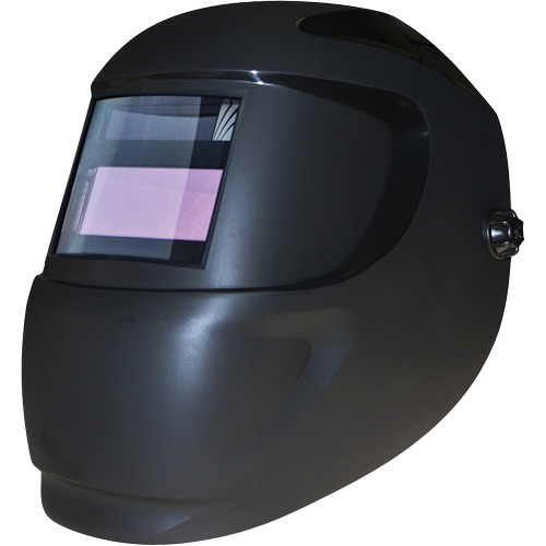 Masque de soudage Carrera ArcOne, 2" lo x 3" la Champ de vision, Teinte 9 - 13, Noir Quali-T-Solutions