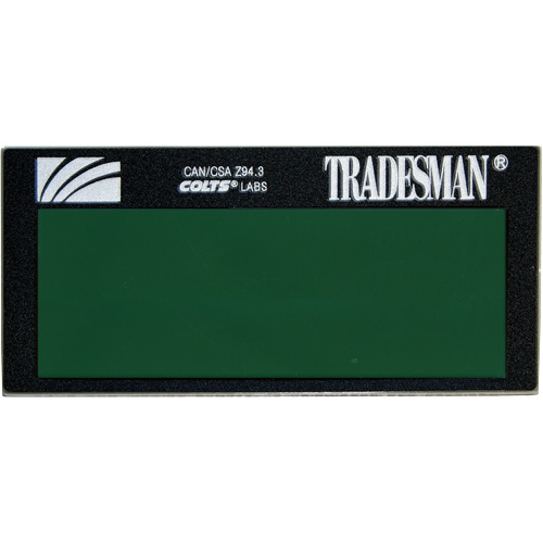 Lentille de soudage autoassombrissante simple pour ouvrier ArcOne, 2" la x 4-1/4" h Champ de vision, Pour utilisation avec ArcOne&reg; Quali-T-Solutions