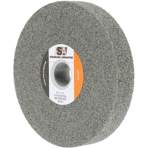 Standard Abrasives General Purpose Plus Wheel, 6" x 1", 1" Arbor, Silicon Carbide Quali-T-Solutions