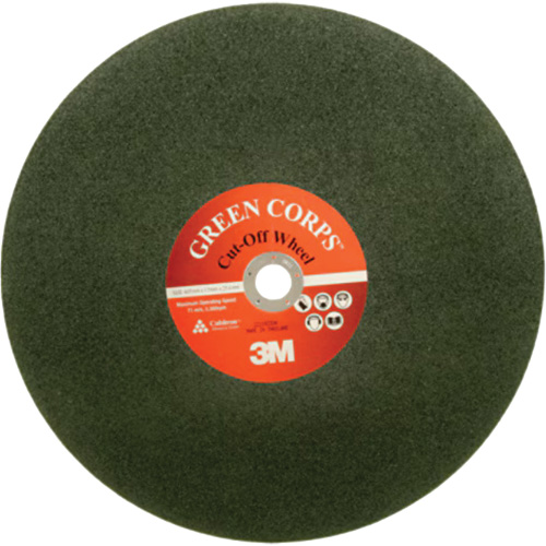 Meule &agrave; d&eacute;couper Green Corps, 16" x C&eacute;ramique, 20 000 Tr/min Quali-T-Solutions