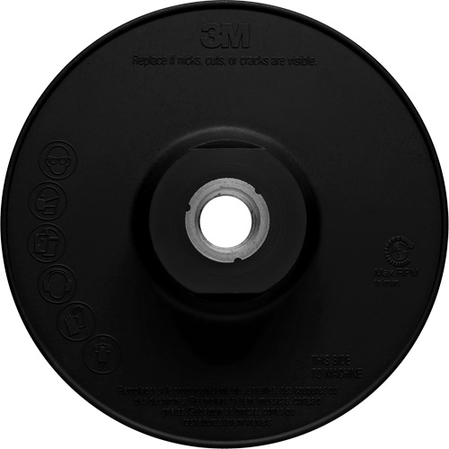 Ribbed Back-Up Pad, 4" Quali-T-Solutions