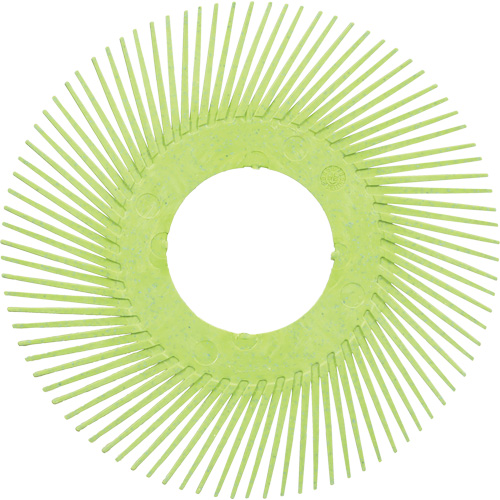 Scotch-Brite Type A Precision Radial Bristle Brush PN-RB without Adapter, Ceramic, 50+ Grit, 6" Dia. Quali-T-Solutions