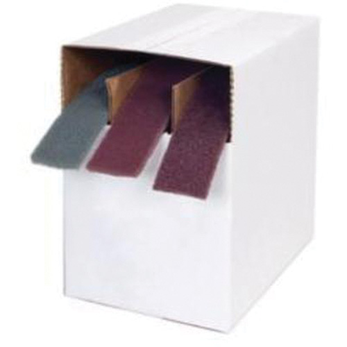 Rouleau de papiers abrasifs non tiss&eacute;s assortis Bear-Tex, Multigrain, Oxyde d'aluminium/Carbure de silicium, 2" la x 5 vg lo Quali-T-Solutions