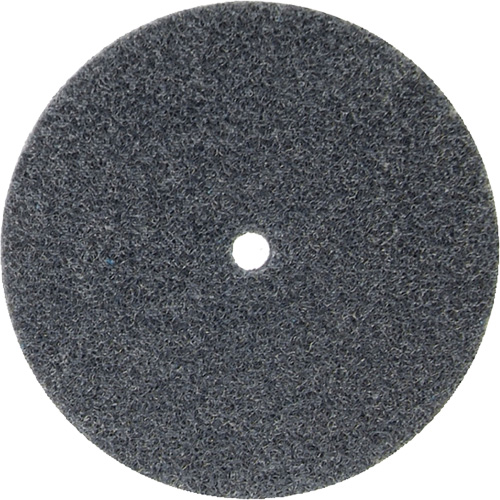 Disque unifi&eacute; non tiss&eacute; Bear-Tex, 3" x 1/4", Arbre de 1/4", Grain de Fin, Carbure de silicium Quali-T-Solutions