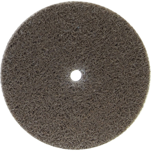 Disque unifi&eacute; non tiss&eacute; Bear-Tex, 3" x 1/4", Arbre de 3/8", Grain de Moyen, Oxyde d'aluminium Quali-T-Solutions
