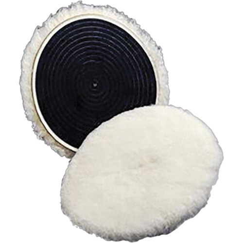 Tampon de polissage naturel Finesse-it 82531, 7" dia., Laine Quali-T-Solutions