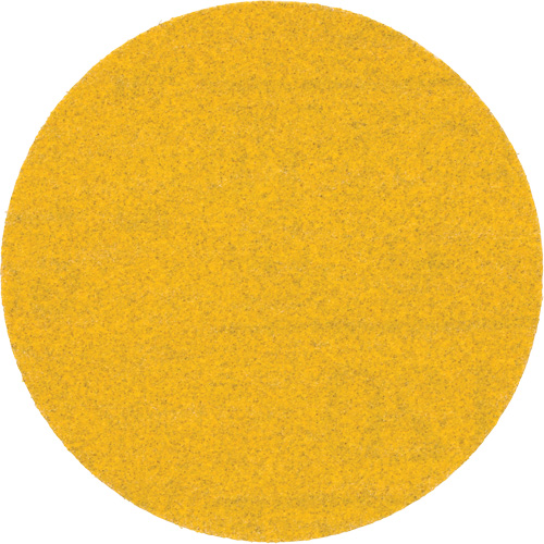 Disque abrasif dor&eacute; Hookit, dia 3", Grain 120, Oxyde d'aluminium, Poids C Quali-T-Solutions