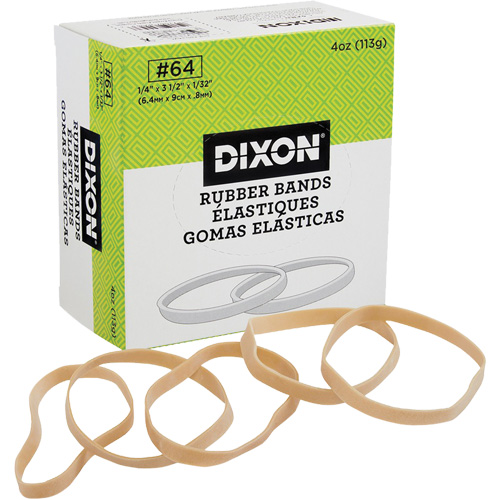 Bandes &eacute;lastiques Rotex, 3-1/2" x 1/4" Quali-T-Solutions