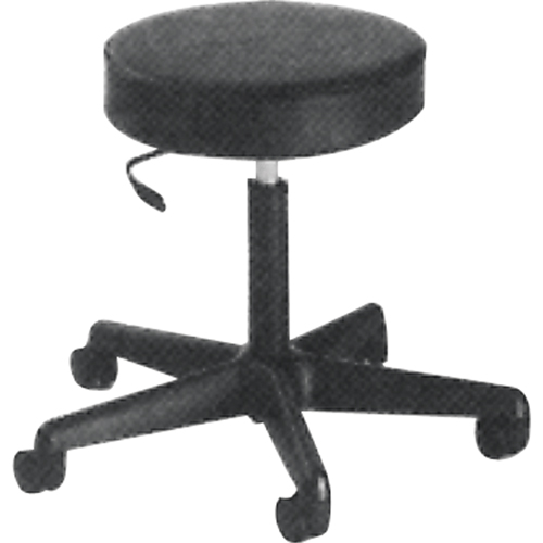 Tabouret de travail de s&eacute;rie 900, Mobile, Ajustable, , Vinyle Si&egrave;ge, Noir Quali-T-Solutions
