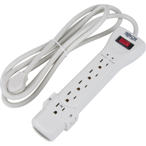 Protect-It Surge Suppressors, 7 Outlets, 2160 J, 1800 W, 7' Cord Quali-T-Solutions