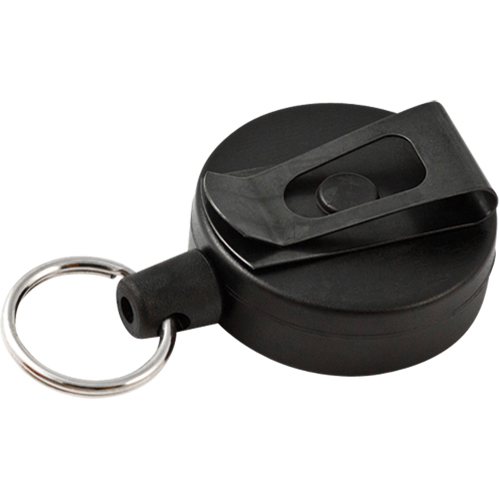 D&eacute;rouleurs de taille moyenne de s&eacute;rie Mid6 #6, Polycarbonate, C&acirc;ble 36", Fixation Agrafe de ceinture Quali-T-Solutions