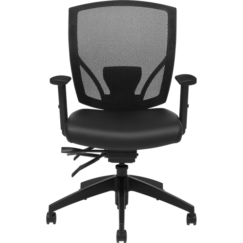 Chaises &agrave; bras Multi-Tilter, Vinyle, Noir, Capacit&eacute; 300 lb Quali-T-Solutions
