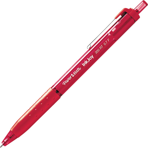 Stylo Inkjoy 300RT, Rouge, 1 mm, R&eacute;tractable Quali-T-Solutions