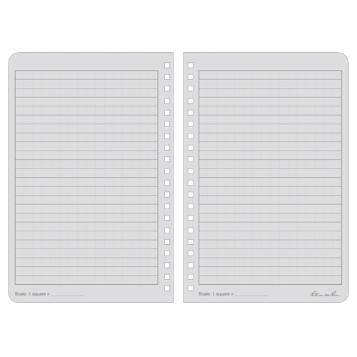 Side-Spiral Notebook, Soft Cover, Black, 64 Pages, 4-5/8" W x 7" L Quali-T-Solutions