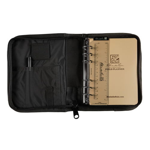 Field Planner Starter Kit, Soft Cover, Black, 0 Pages, 4-5/8" W x 7" L Quali-T-Solutions