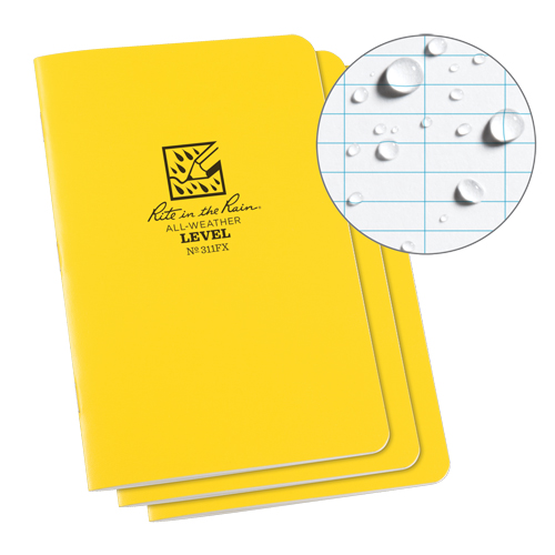 Notebook, Soft Cover, Yellow, 48 Pages, 4-5/8" W x 7" L Quali-T-Solutions