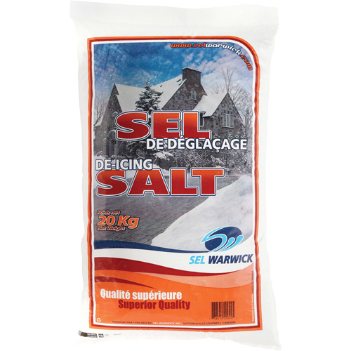 Sel fondant &agrave; glace, 44,1 lb (20 kg), Sac, -10°C (14°F) Quali-T-Solutions