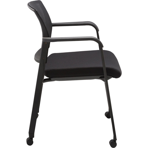 Chaise visiteur &agrave; roulettes s&eacute;rie Activ Quali-T-Solutions