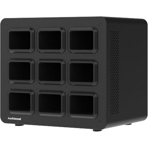 Base de poste de recharge KwikBoost EdgePower pour 9 batteries Quali-T-Solutions