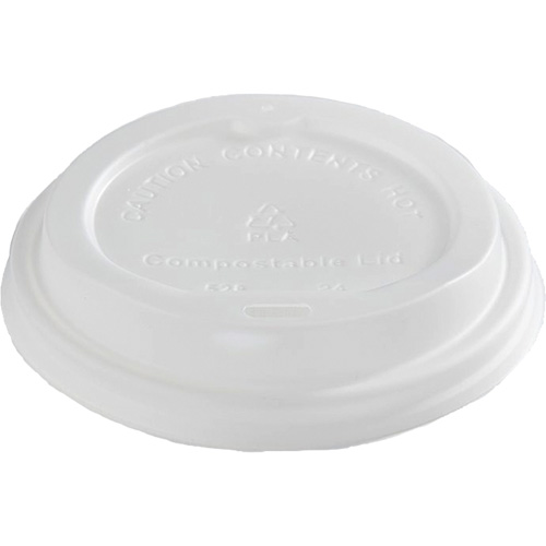 Couvercles de gobelets en papier compostables Eco Guardian Quali-T-Solutions