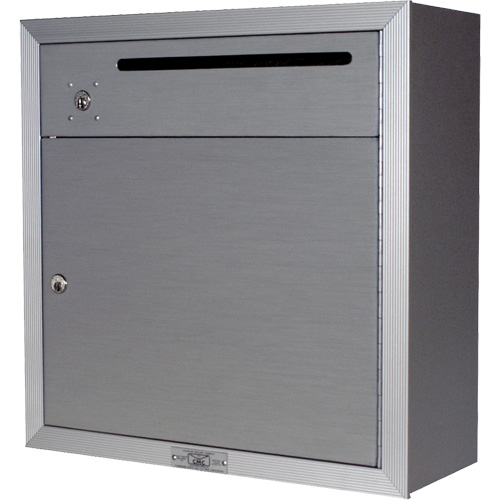 Collection Box, Surface -Mounted, 12-3/4" x 16-3/8", 2 Doors, Aluminum Quali-T-Solutions