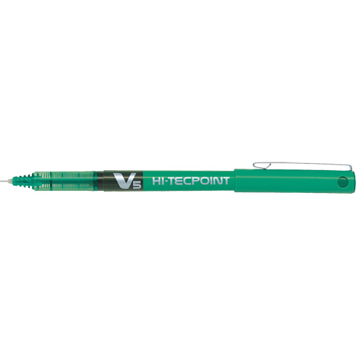 Hi-Tecpoint Pen, Green, 0.5 mm Quali-T-Solutions