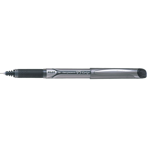 Stylo Hi-Tecpoint Grip, Noir, 0,5 mm Quali-T-Solutions