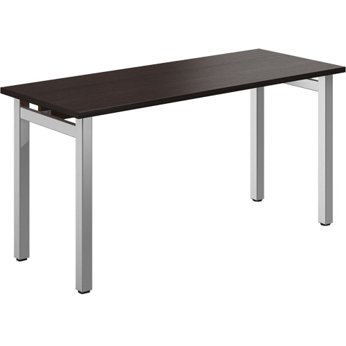 Table bureau Newland, 29-7/10" lo x 60" la x 29-3/5" h, Brun fonc&eacute; Quali-T-Solutions