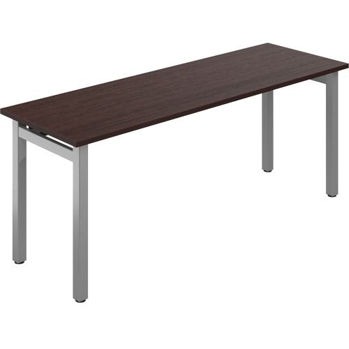 Table bureau Newland, 29-7/10" lo x 72" la x 29-3/5" h, Brun fonc&eacute; Quali-T-Solutions