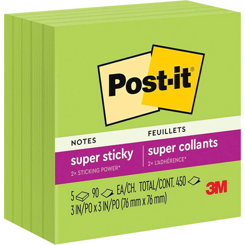 Super blocs-notes autocollantes Post-it Quali-T-Solutions