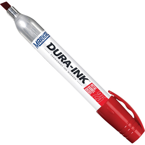 Dura-Ink&reg; Markers - #25 Felt-Tip, Red, Chisel Tip Quali-T-Solutions